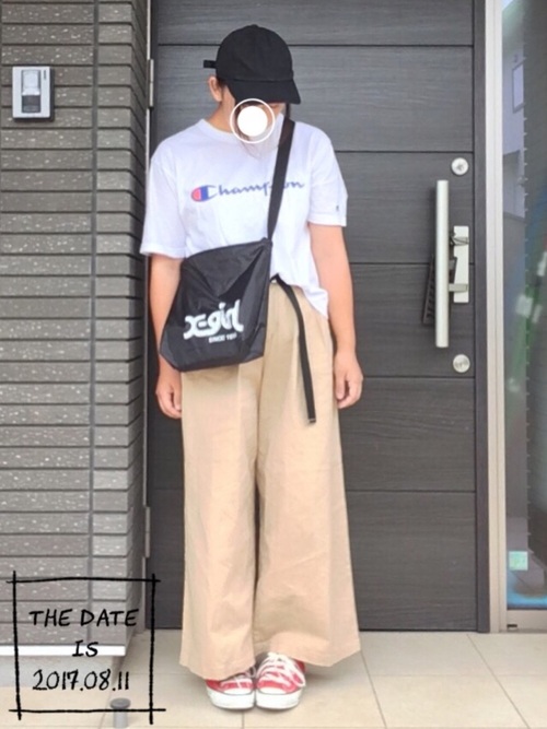 ワイドパンツ