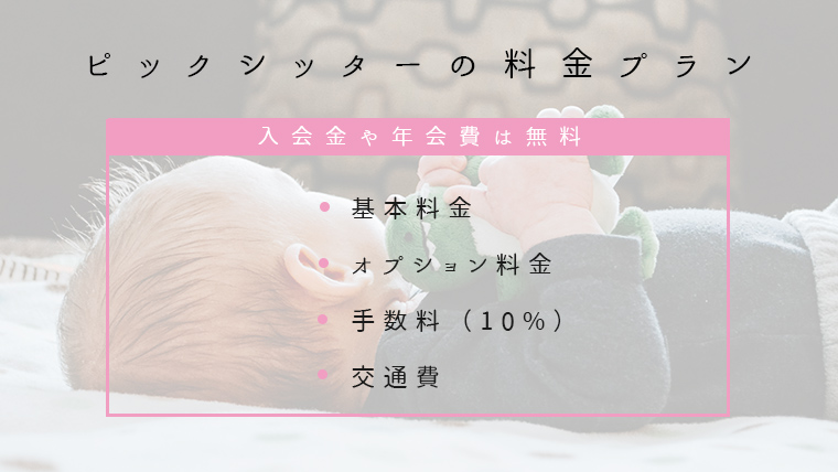 ピックシッターの料金プラン